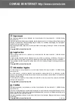 Preview for 2 page of Conrad 85 64 33 Operating Instructions Manual