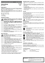 Preview for 4 page of Conrad 85 64 96 Operating Instructions