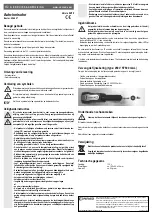 Preview for 4 page of Conrad 85 64 97 Operating Instructions