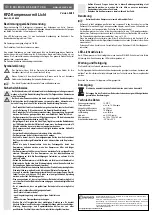 Conrad 85 66 48 Operating Instructions preview