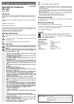 Предварительный просмотр 2 страницы Conrad 85 66 48 Operating Instructions