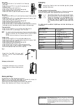 Предварительный просмотр 2 страницы Conrad 85 69 92 Operating Instructions Manual