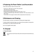 Предварительный просмотр 21 страницы Conrad 85 69 97 Operating Instructions Manual