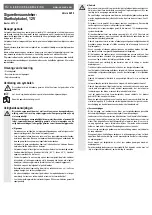 Предварительный просмотр 7 страницы Conrad 85 73 21 Operating Instructions Manual