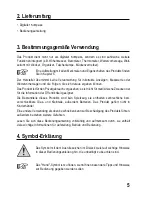 Preview for 5 page of Conrad 86 01 95 Operating Instructions Manual