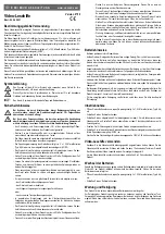 Preview for 1 page of Conrad 86 04 21 Operating Instructions Manual