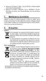 Preview for 43 page of Conrad 860112 Operating Instruction