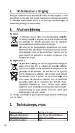 Preview for 58 page of Conrad 860112 Operating Instruction