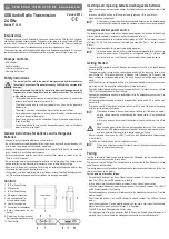 Предварительный просмотр 3 страницы Conrad 87 22 22 Operating Instructions Manual