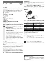 Предварительный просмотр 2 страницы Conrad 87 24 41 Operating Instructions