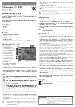 Preview for 1 page of Conrad 87 39 54 Operating Instructions