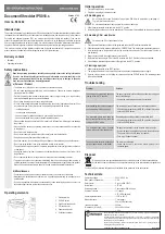 Preview for 2 page of Conrad 88 34 82 Operating Instructions