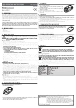 Предварительный просмотр 2 страницы Conrad 91 79 01 Operating Instructions