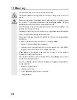 Preview for 26 page of Conrad 92 36 00 Operating Instructions Manual