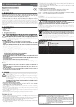 Preview for 4 page of Conrad 94 06 66 Operating Instructions