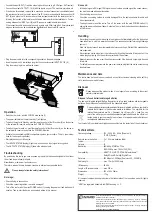 Preview for 4 page of Conrad 94 34 13 Operating Instructions Manual