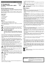 Preview for 1 page of Conrad 97 17 06 Quick Start Manual