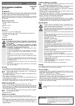 Preview for 4 page of Conrad 97 19 37 Operating Instructions