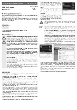 Preview for 1 page of Conrad 97 21 61 Operating Instructions Manual