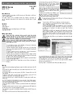 Preview for 3 page of Conrad 97 21 61 Operating Instructions Manual