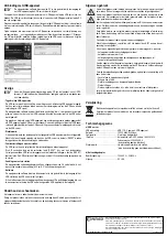 Предварительный просмотр 8 страницы Conrad 97 21 61 Operating Instructions Manual