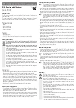 Preview for 3 page of Conrad 97 24 30 Operating Instructions Manual