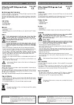 Conrad 97 25 22 Operating Instructions предпросмотр