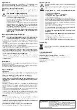 Preview for 8 page of Conrad 97 25 87 Operating Instructions Manual