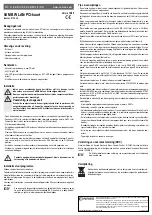 Preview for 4 page of Conrad 97 35 35 Operating Instructions