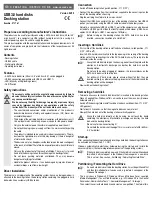 Предварительный просмотр 3 страницы Conrad 97 37 61 Operating Instructions Manual