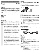 Preview for 3 page of Conrad 97 52 27 Operating Instructions Manual