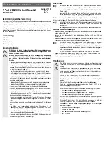 Preview for 1 page of Conrad 97 52 43 Operating Instructions Manual