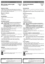 Preview for 2 page of Conrad 97 53 04 Operating Instructions