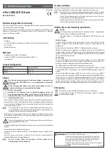 Conrad 98 68 23 Operating Instructions preview