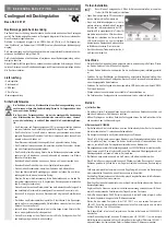 Preview for 1 page of Conrad 986147 Operating Instructions Manual