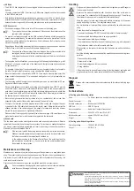 Preview for 4 page of Conrad 986147 Operating Instructions Manual