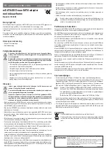 Предварительный просмотр 4 страницы Conrad 99 40 46 Operating Instructions