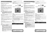 Предварительный просмотр 1 страницы Conrad AC2-S Operating Instructions