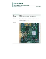 Предварительный просмотр 1 страницы Conrad ADC1 13D Series Quick Start Manual