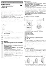 Preview for 3 page of Conrad Alatech Cyclaid 10 BLE Operating Instructions Manual