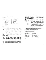 Предварительный просмотр 4 страницы Conrad AV-631 Operating Instructions Manual