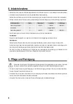 Preview for 8 page of Conrad BASETech 812537 Operating Instructions Manual