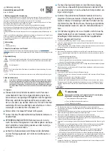 Conrad BL-SS001 Operating Instructions preview