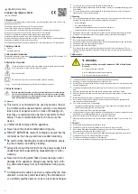 Preview for 3 page of Conrad BL-SS001 Operating Instructions