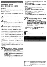 Preview for 2 page of Conrad Boschmann PR-222 Operating Instructions