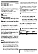 Предварительный просмотр 4 страницы Conrad Boschmann PR-222 Operating Instructions