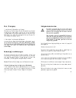 Preview for 16 page of Conrad BT 20 Operating Instructions Manual