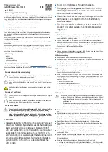 Conrad DF7008-GS Operating Instruction preview