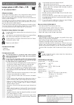 Preview for 3 page of Conrad Disk Operating Instructions