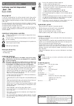 Preview for 4 page of Conrad Disk Operating Instructions